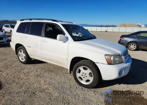 2007 Toyota Highlander Sport z USA, uszkodzony, nr VIN JTEEP21AX70221311